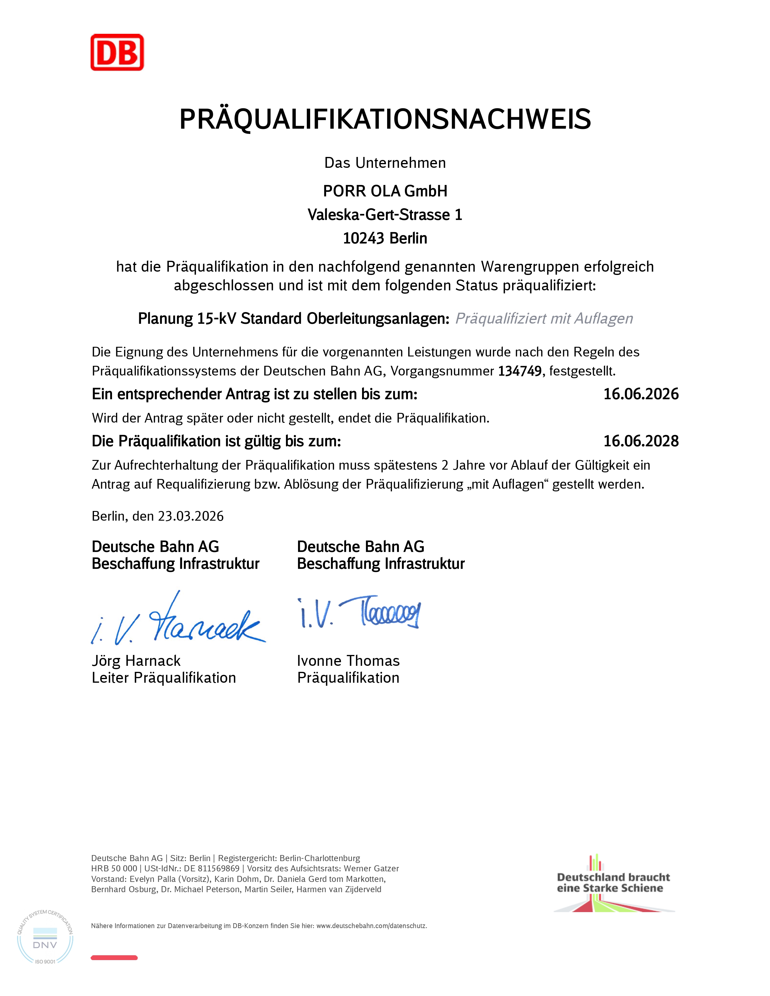 Ausführung 15-kV Zertifikat Preview